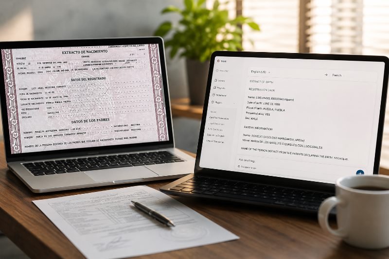 Traduction de documents d’affaires et corporatifs  à Sherbrooke